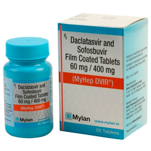 MYHEP DVIR 28TAB (Daclatasvir 60mg, Sofosbuvir 400mg)