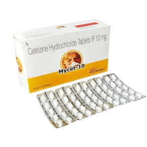 MYCET-10 50 таб. (Цетиризин 10мг)