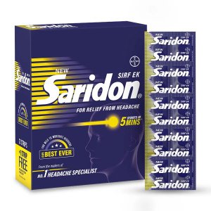 SARIDON 220таб. (Парацетамол 500мг, Кофеин 50мг)