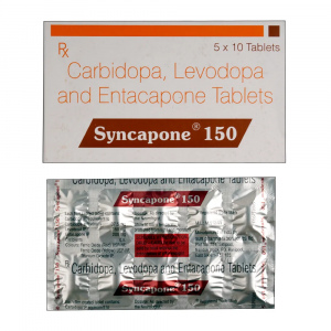 SYNCAPONE 50таб. (Леводопа 150мг, Карбидопа 37.5мг, Энтакапон 200мг)