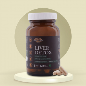 LIVER DETOX 60 капсул (расторопша (силимарин), одуванчик, NAC, альфа-липоевая кислота, куркума, имбирь, редис, свекла)