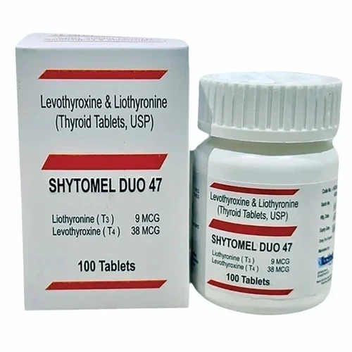 SHYTOMEL DUO 47  100TAB (Levothyroxine & Liothyronine Thyroid)