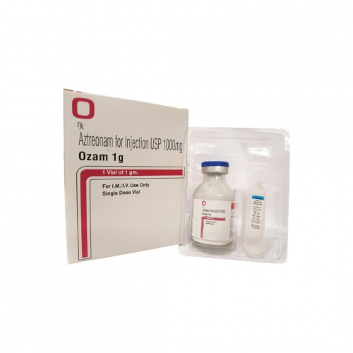 OZAM INJECTION 1 VIAL (Aztreonam 1000mg)