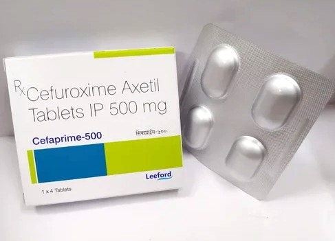 CEFAPRIME-500 10X10Tab (Cefuroxime axetil IP 500mg )