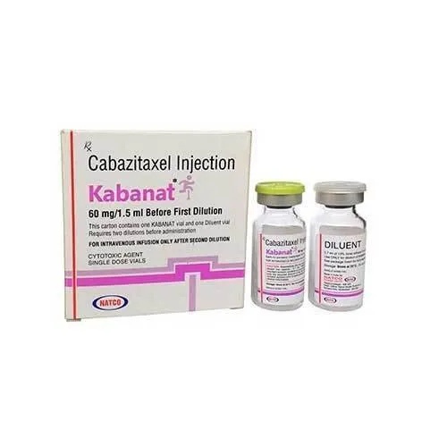 KABANAT INJECTION 1 VIAL 1.5ml (CABAZITAXEL 60MG)