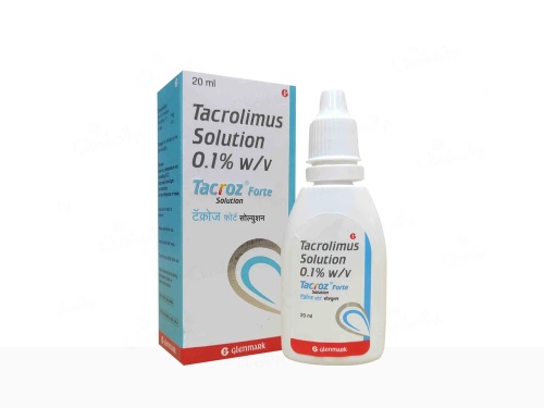 TACROZ FORTE SOLUTION 20 ML 1pcs (Tacrolimus 0.1 wv)