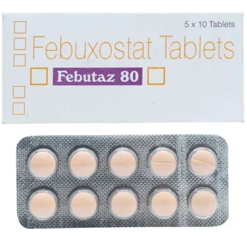 FEBUTAZ-80 5X10TAB (Febuxostat 80mg)