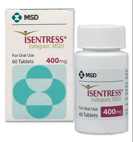 ISENTRESS 60TAB (Raltegravir 400mg)