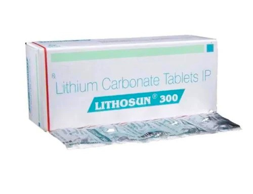 LITHOSUN 1X10TAB  (Lithium carbonate 300mg)