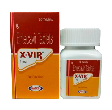 X VIR 30TAB (Entecavir 1mg)