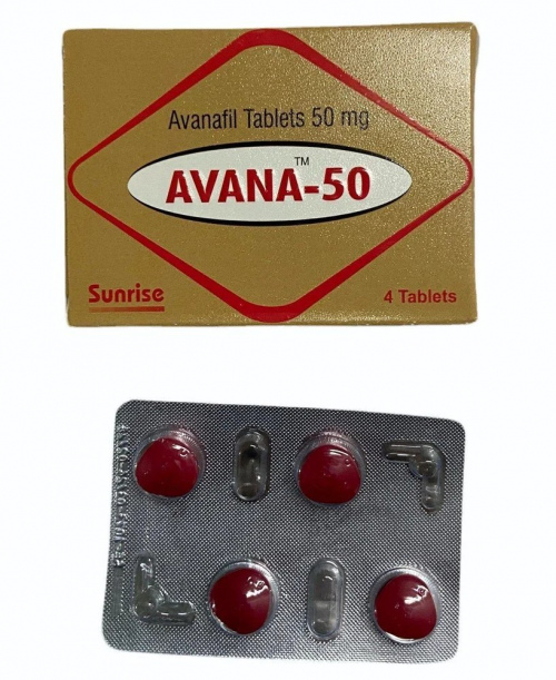 AVANA  4TAB (Avanafil 50mg)
