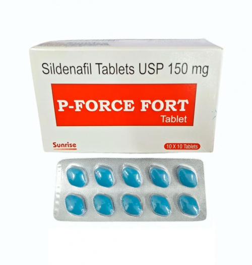 P FORCE FORT 10TAB (Sildenafil Citrate 150mg)