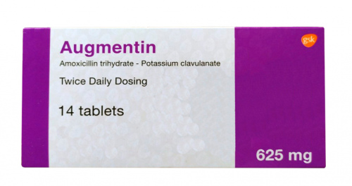 AUGMENTIN 10TAB (Amoxycillin 500mg, Clavulanic Acid 125mg)