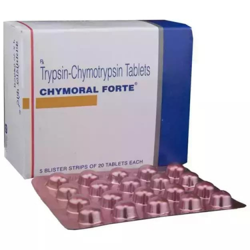 CHYMORAL FORTE 20TAB (Trypsin Chymotrypsin 100000AU)