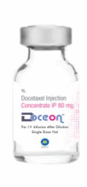 DOCEON 1 VIAL (1) (Docetaxel 80mg)