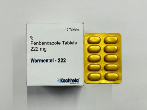 WORMENTEL 10таб. (Фенбендазол 222мг)