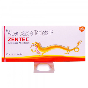ZENTEL 100таб (Альбендазол 400мг)